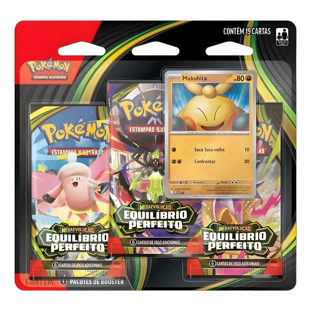 Blister Equilíbrio Perfeito Mega Evolução 10375 - Copag Makuhita Português