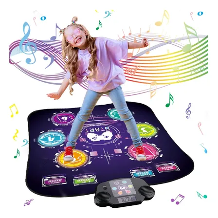 Brastoy Tapete De Dança Infantil Eletrico Brinquedo Musical