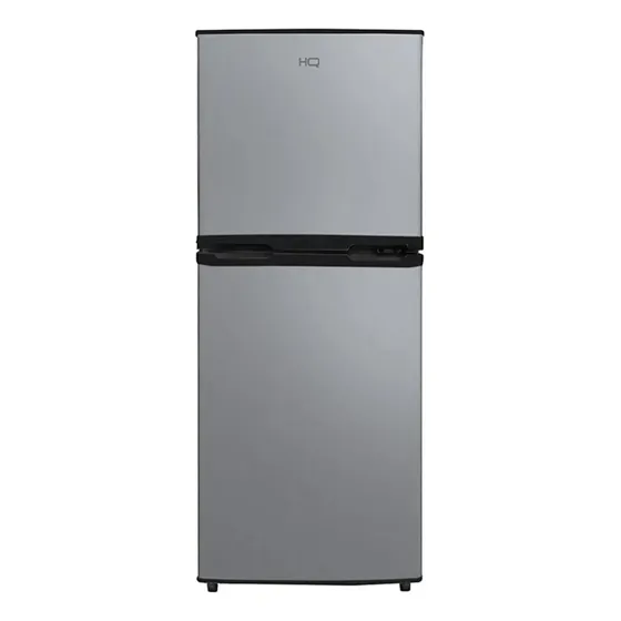 Geladeira Compacto Hq 140l Duplex Defrost Pt/cz Hq-140rdf Preto/cinza