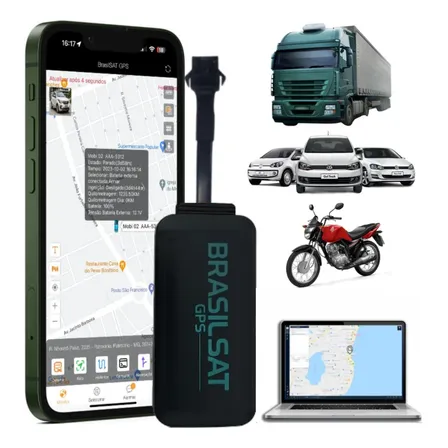 Rastreador Veicular Gps Com Chip E Aplicativo Em Tempo Real!