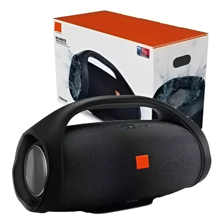 Caixa De Som Boombox Grande 35cm Portátil - Promoção