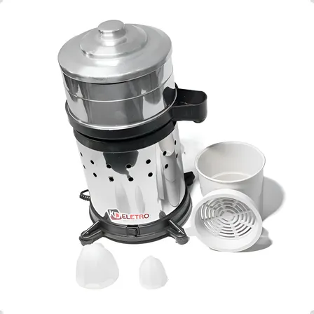 Espremedor Industrial Extrator Suco Laranja Inox 500w Csfq 1 Cor Cinza Frequência 50hz/60hz 110v/220v