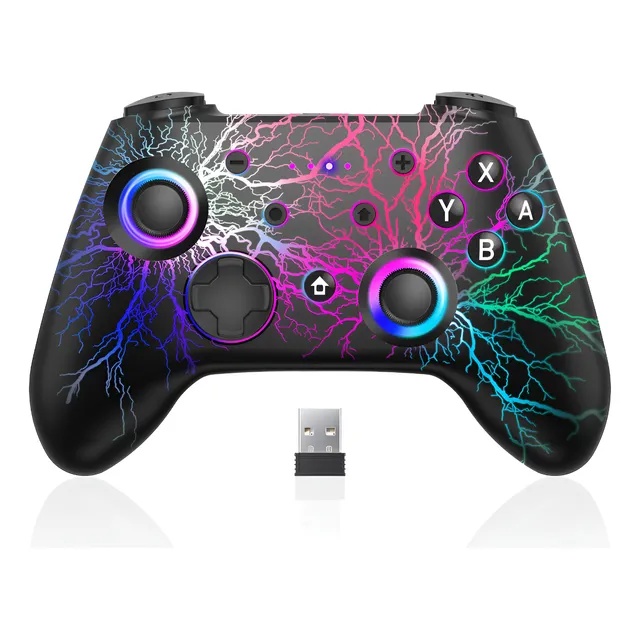 Controle Switch Sem Fio Bluetooth Para Andriod Pc Ios Rgb