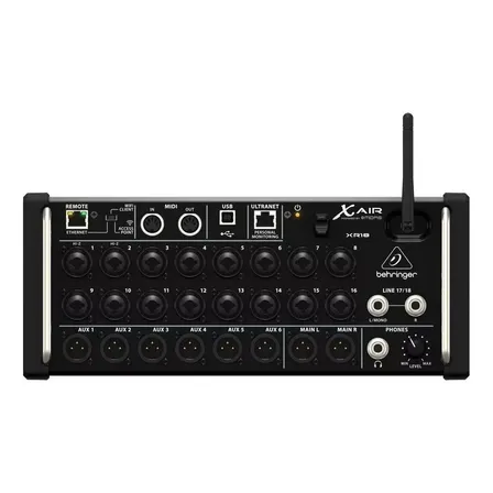 Mesa Som Behringer Xr18air Xr18 Air Mixer Digital 18 Canais