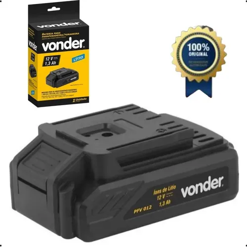 Bateria Vonder Pfv012 Lítio Pfv012i Parafusadeira Furadeira