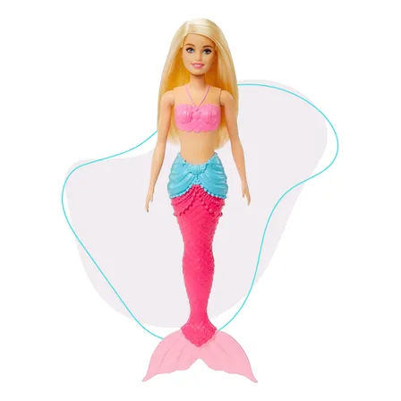 Barbie Sereia Boneca Dreamtopia Original Mattel Loira