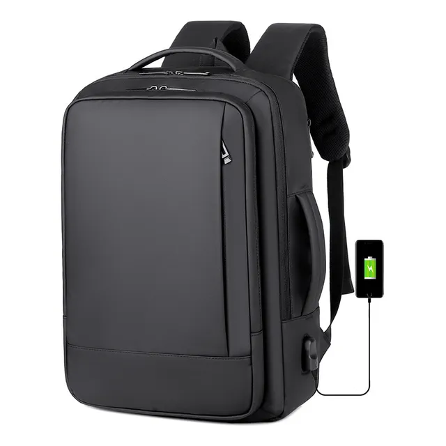 Mochila Viagem Notebook Executiva Premium Oxford Job Usb