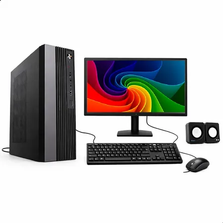Mini Desktop Intel Core I5 16gb Ram Ssd 240gb+monitor 19 W11