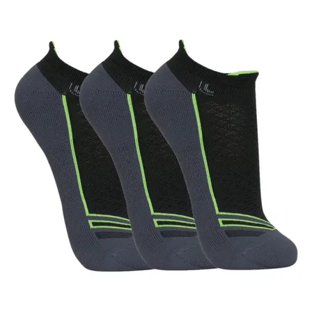 Kit 3 Pares Meia Lupo Dry Cano Curto Alta Performance Sport