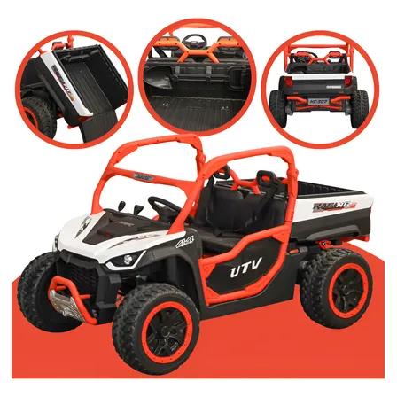 Carrinho Utv Elétrico Infantil 24v 100kg 4x4 Controle Remoto