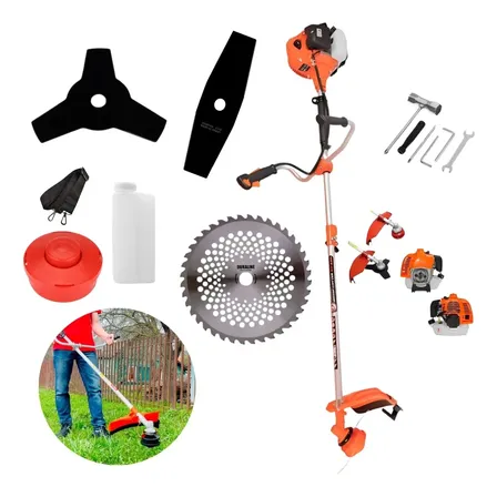 Roçadeira Nakasaki 75cc 3.6hp Gasolina 6 Em 1 Nk750pro