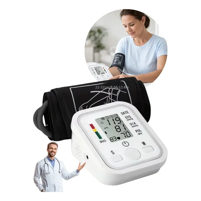 Aparelho Medidor Profissional Pressão Arterial Braço