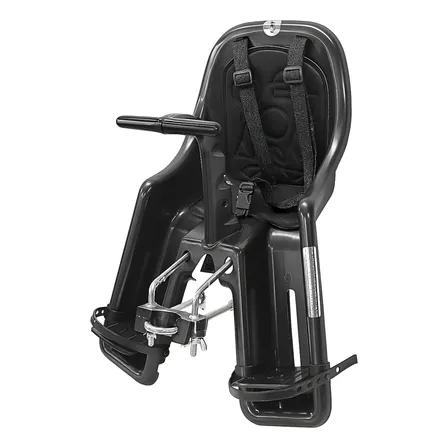 Cadeirinha De Bicicleta Dianteira Infantil Baby Bike Preta