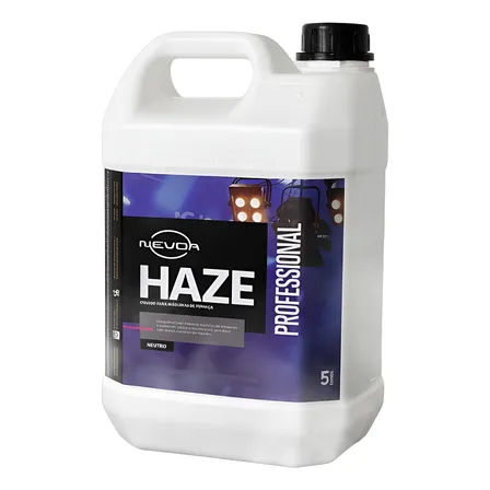 Liquido Fluido Maquina Fumaça Haze Base Agua 5 Litros Neutro