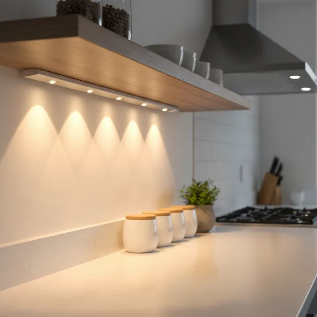 Luminária Barra Led 60cm Sensor Movimento Recarregável Usb