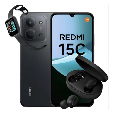 Xiaomi Redmi 15c 256gb 8gb Ram + Brinde Fone E Relogio