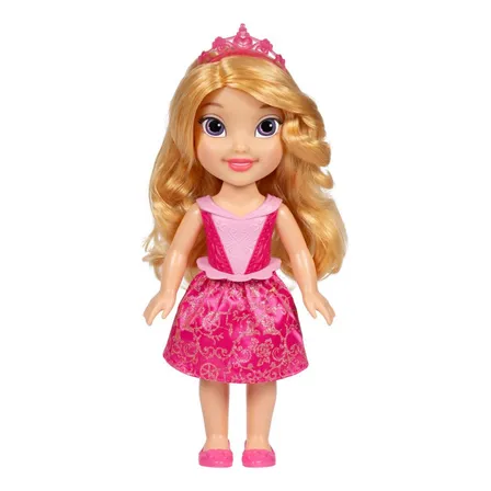 Boneca Princesa Disney Aurora Articulada C/coroa Multikids