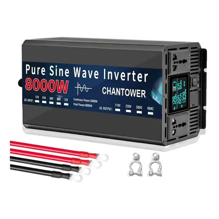 Inversor 12v 220v 8000w 60hz Conversor De Onda Senoidal Pura