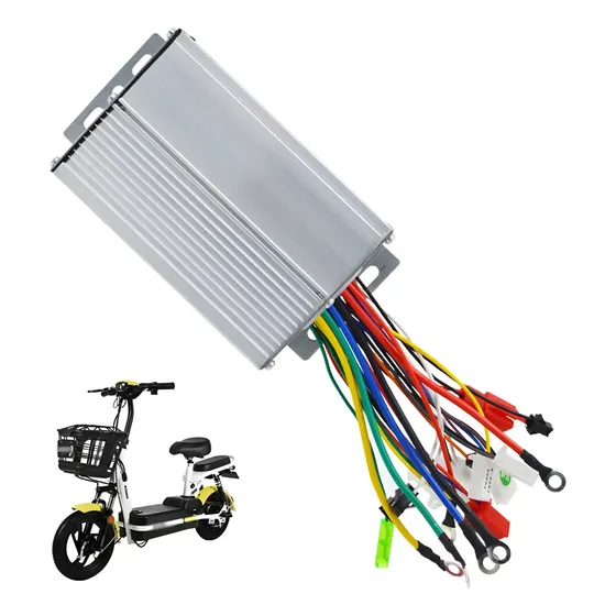Modulo Controlador Bicicleta Eletrica 36v/48v 350w Cor Prata