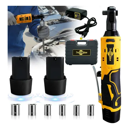 Llave De Trinquete Inalámbrica Rhovistar Con 2 Baterías