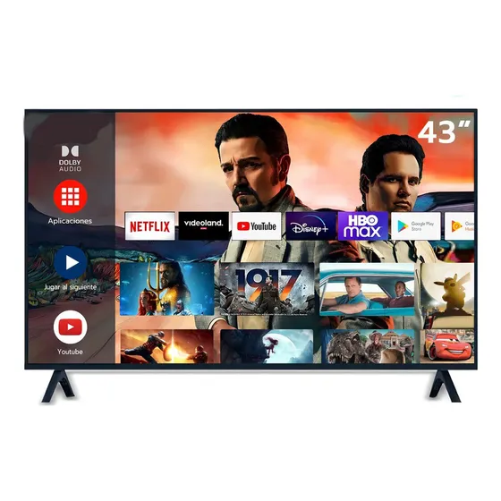 Smart Tv 43 Polegadas Hd Ray Vasi Android Hdmi Usb Wi-fi