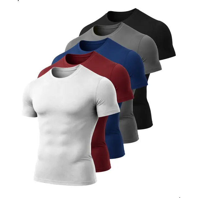 Kit 5 Camisetas Tech Dry Fit Moda Veronz Variado M