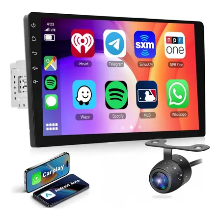 Central Multimídia Encaixe 1 Din 9p Espelhamento + Câm Ré