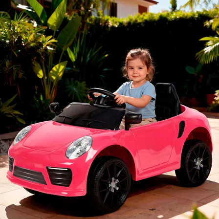 Carrinho Elétrico Infantil Com Controle Remoto Porsche 12v