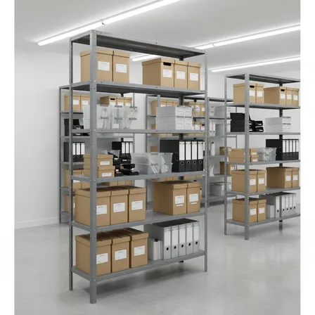 Estante Armário Prateleira De Aço 6 Bandejas Organizador