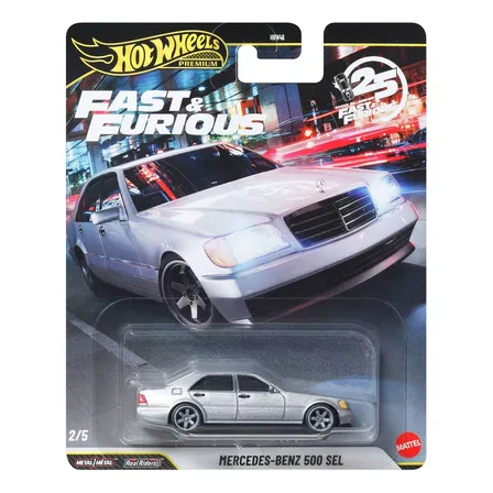 Hot Wheels® Velozes E Furiosos 7 Cm, Miniatura Premium