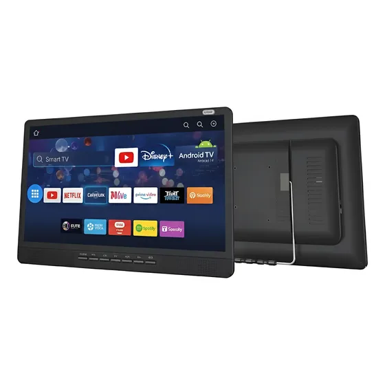 Tv Portátil Smart 17.3 Android 14 Bateria Hdmi Usb Netflix