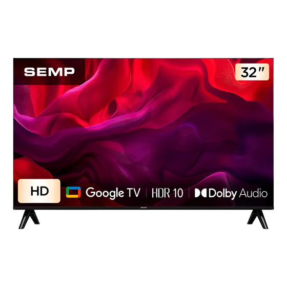 Smart Tv Semp 32'' Hd Google Tv Wi-fi Bluetooth Dolby Hdr10