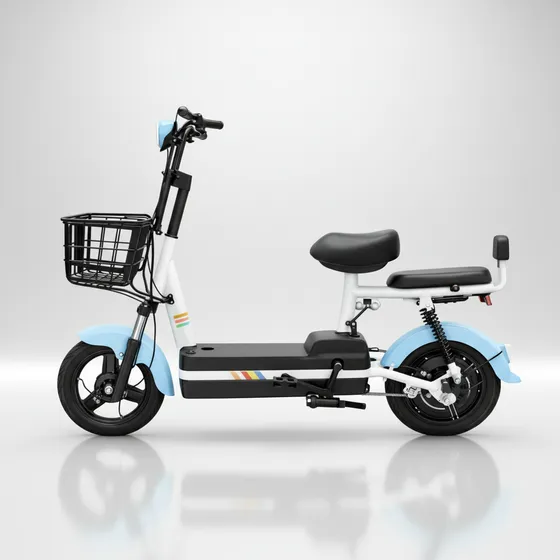 Bicicleta Elétrica Zj Scooter 48v/ 12ah 500w S/cnh Preto