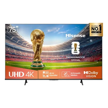 Hisense Smart Tv 4k 75 Polegadas 75a6nv