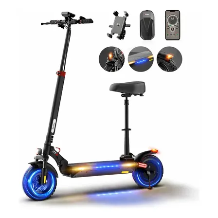 Scooter Elétrico Ix3 Dobrável Para Adultos Pico 800w 40km