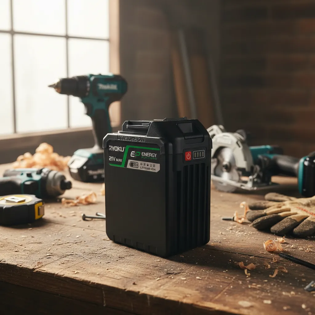 Bateria 21v ( 30 Células 15.000mah ) Ryoku ( Encaixe Makita)