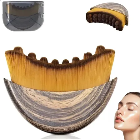 Escova Facial Modeladora Drenagem Linfática Alivia A Fadiga