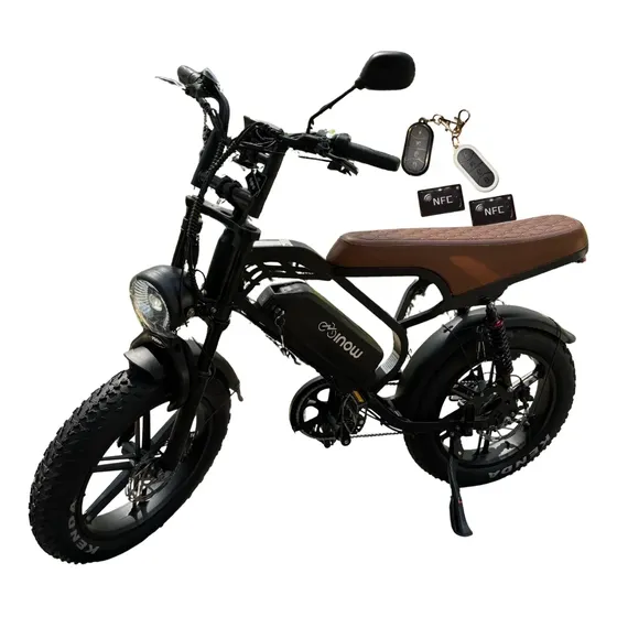 Bicicleta Bike Elétrica Nova V40 Pro 1000w 2026 48km/h 60km