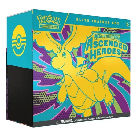 Pokémon Etb Ascendant Heroes / Hérois Excelsos (ing) Tcg