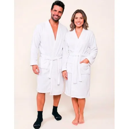Roupão Premium Benévola Microfibra Antialérgico Inverno Frio