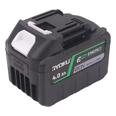 Bateria De Íon De Lítio 20v Ryoku Para Ferramentas Elétricas