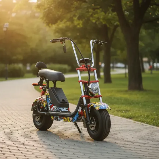 Moto Elétrica Scooter Bicicleta Elétrica 48v 1000w 32km/h Hl