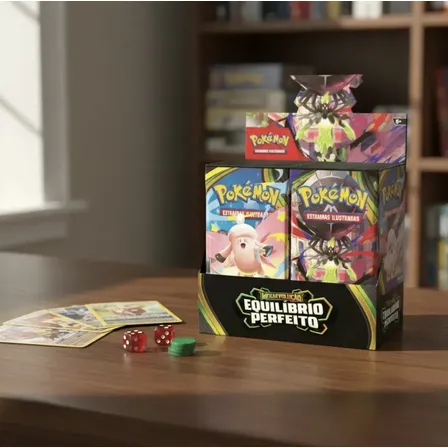 Booster Box 36pct Equilíbrio Perfeito Pokémon Tcg Copag Orig