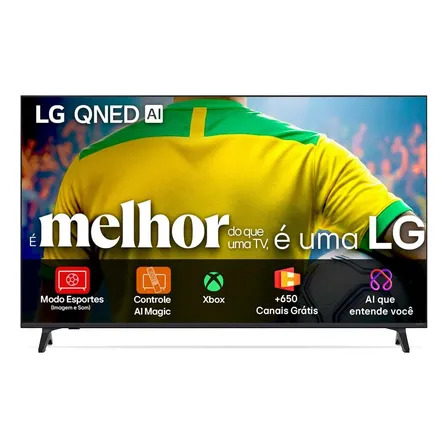 Smart Tv 4k 50 Lg Qned73 Portal De Games Processador Ai 7