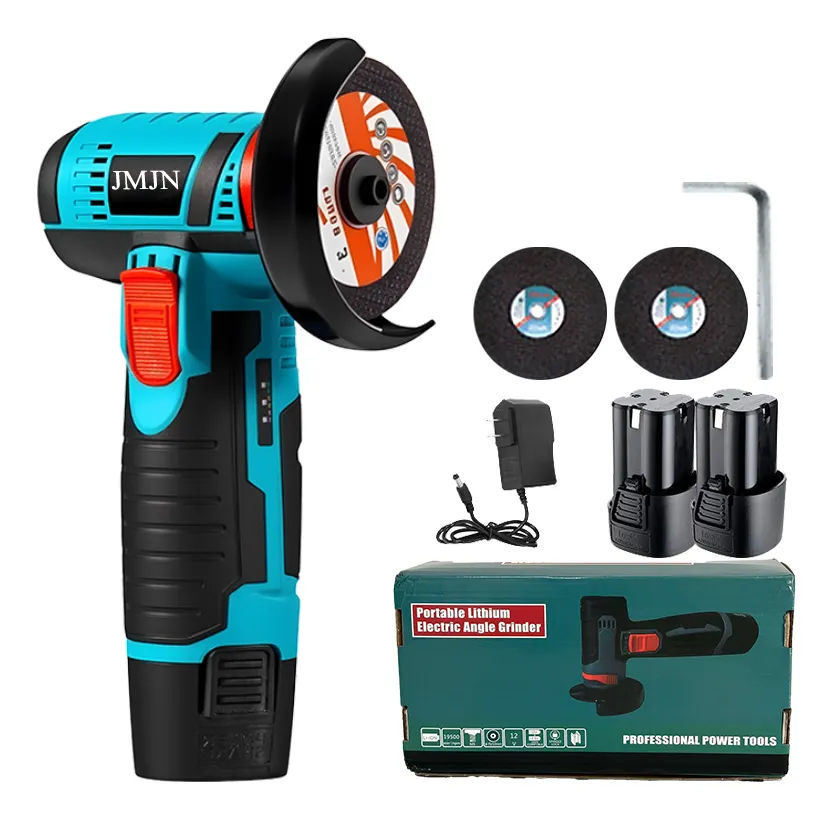 Mini Esmerilhadeira Angular Sem Fio De 18500 Rpm Para Corte