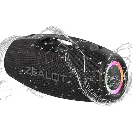 Caixa Bluetooth Zealot S78 300w Potência E Grave Poderoso