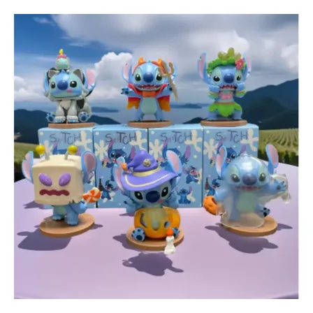 Brinquedo Boneco Stitch Com Caixa Surpresa Aleatório