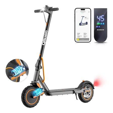 Patinete Eletrico C Sistema De Suspensao Autonomia 30km 500w