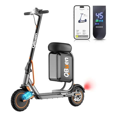 Patinete Eletrico 500w C Assento E Suspensão Autonomia 35km