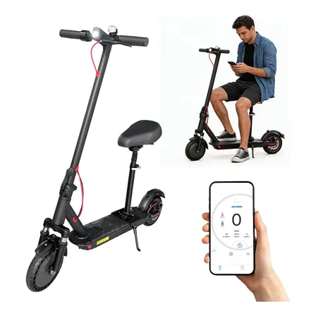 Patinete Elétrico Premium Velocidade 30km/h Motorizado 35km